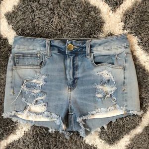 American Eagle high rise shorts